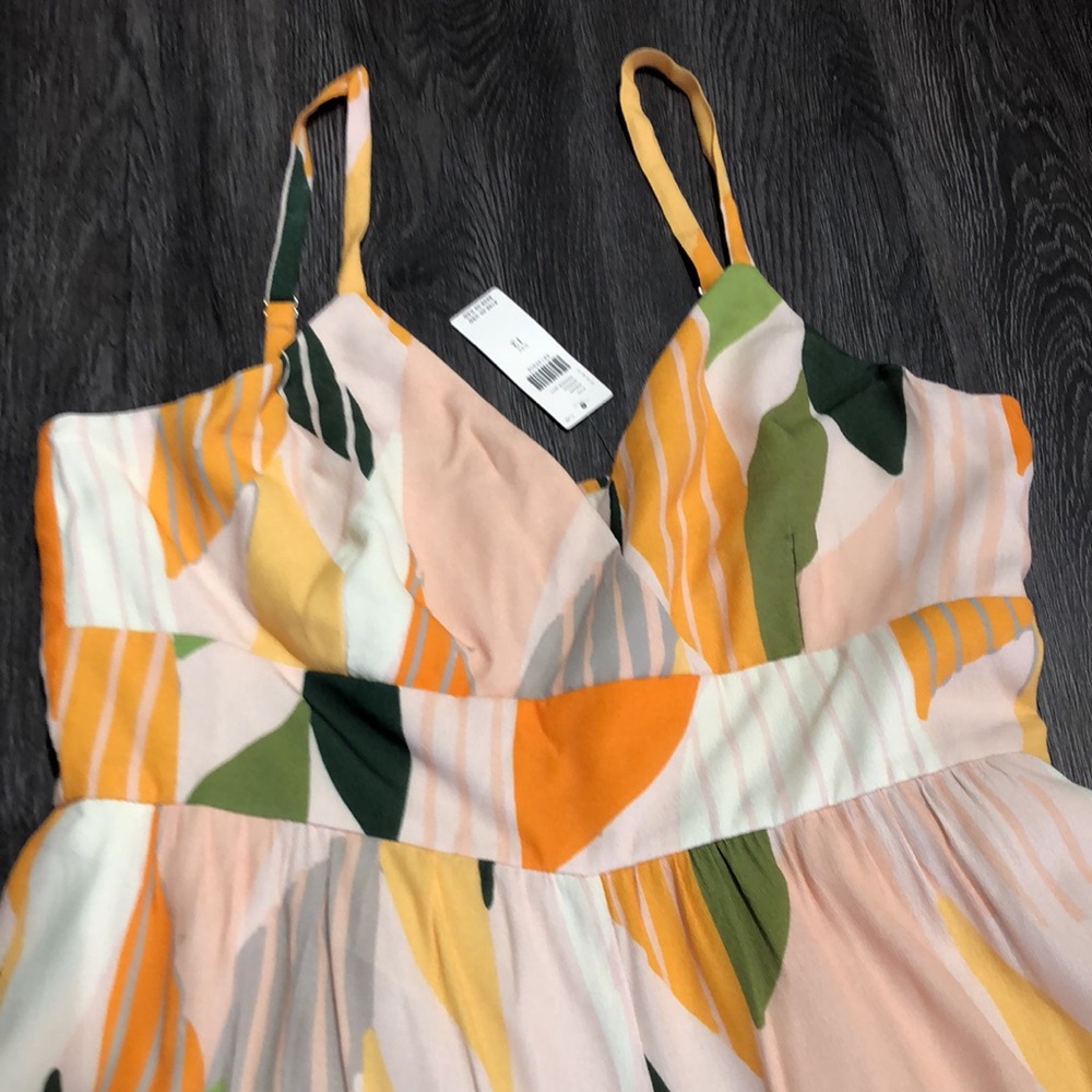 NWT Anthropologie (12) hutch Wide Leg Flounced Jumpsuit - Picture 6 of 12